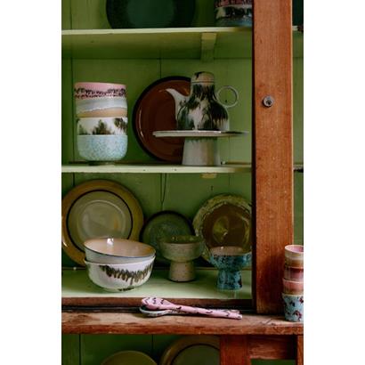 HKliving 70's Noodle Schaal Dada (Set van 4)