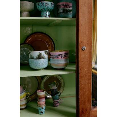HKliving 70's Noodle Schaal Dada (Set van 4)