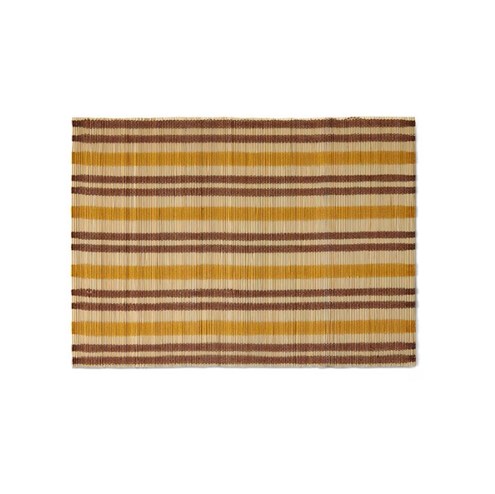 HKliving Placemat Bamboo Amber