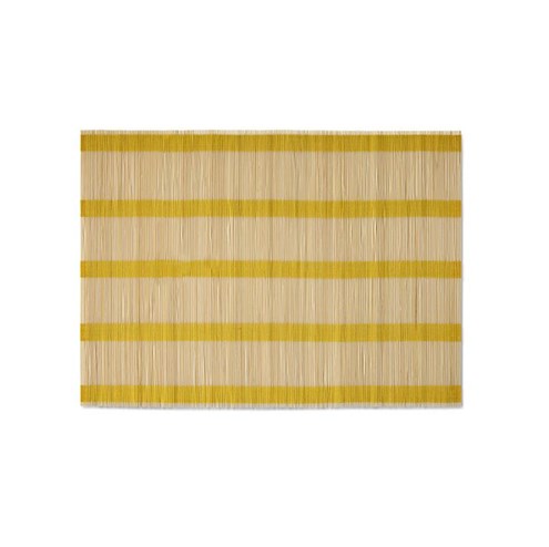 HKliving Placemat Bamboo Amber
