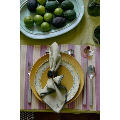 HKliving Placemat Bamboo Amber