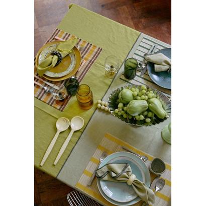 HKliving Placemat Bamboo Amber