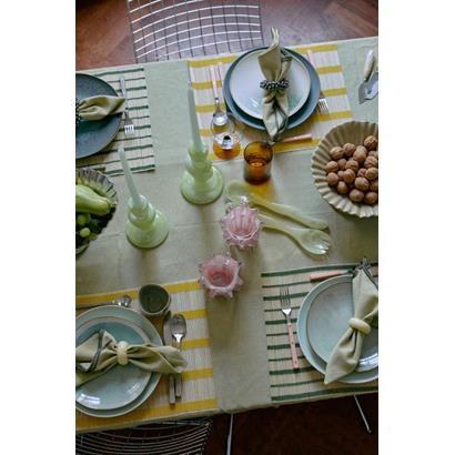 HKliving Placemat Bamboo Amber