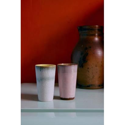 HKliving 70's Latte Machiatto Mok Fresco - Set van 2