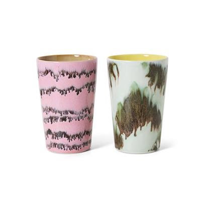 HKliving 70's Theemok Baroque - Set van 2