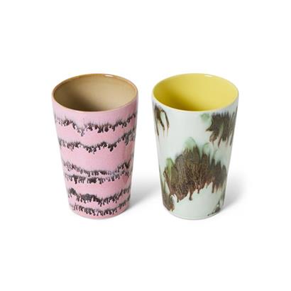 HKliving 70's Theemok Baroque - Set van 2