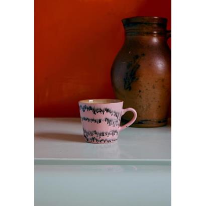 HKliving 70's Cappuccino Mok Verdigris