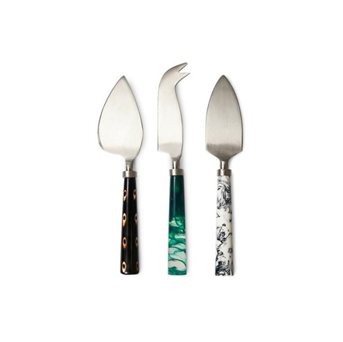 HKliving Kaasmesjes Coast (Set van 3)
