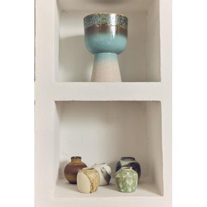 HKliving 70's Vaas Ceramic - set van 5