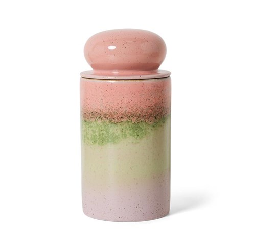 HKliving 70's Opbergpot Glaze