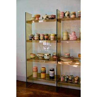 HKliving 70's Opbergpot Glaze