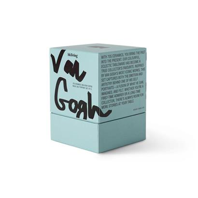 HKliving 70's Koffiemok Van Gogh (Set van 2)