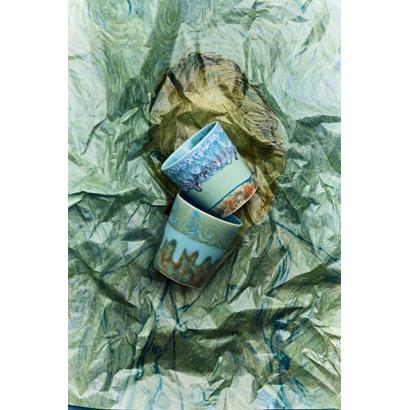 HKliving 70's Koffiemok Van Gogh (Set van 2)