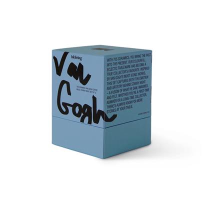 HKliving 70's Koffiemok Van Gogh (Set van 2)