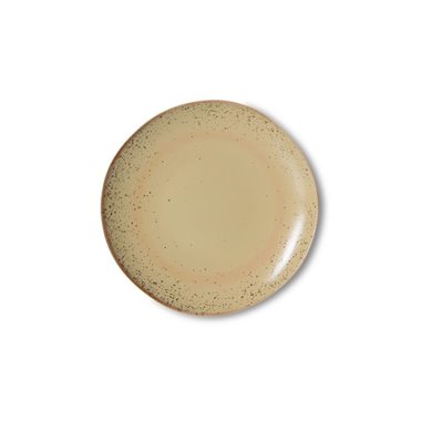 HKliving 70's Dessertbord Grit