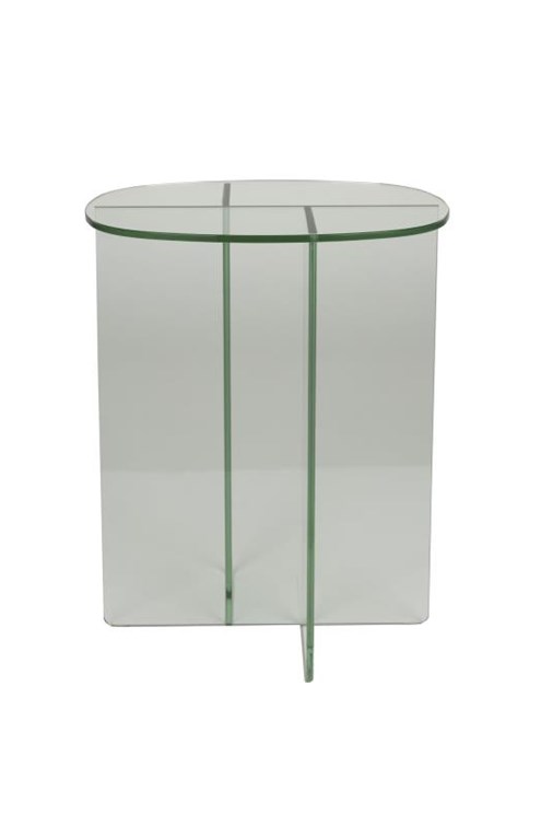 Zuiver Bijzettafel Linea Transparant