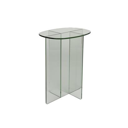 Zuiver Bijzettafel Linea Transparant