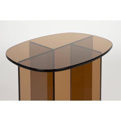 Zuiver Bijzettafel Linea Bruin