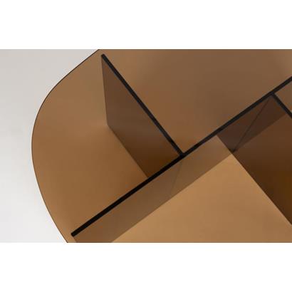 Zuiver Salontafel Linea Bruin