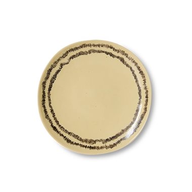 HKliving 70's Dessertbord Vanilla