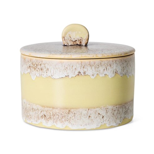 HKliving 70's Koektrommel Custard