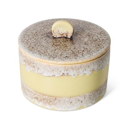 HKliving 70's Koektrommel Custard