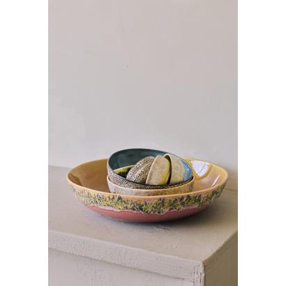 HKliving 70's Serveerschaal Macaron