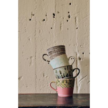 HKliving 70's Cappuccino Mok Birthstone