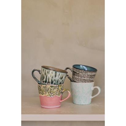 HKliving 70's Cappuccino Mok Birthstone