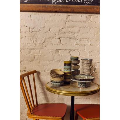 HKliving 70's Dessert Schaal Grand - Set van 4