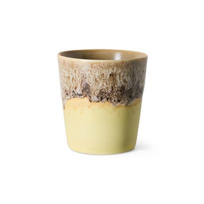 HKliving 70's Koffiemok Custard