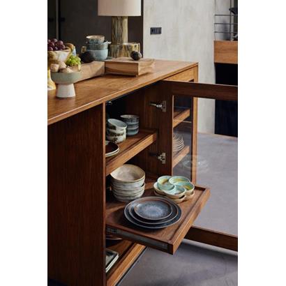 HKliving 70's Bijgerechtbord Mineral - Set van 2