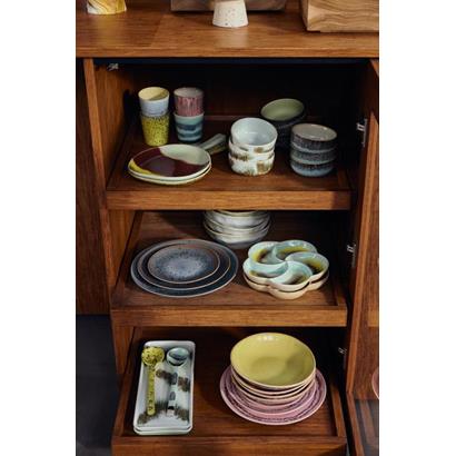HKliving 70's Bijgerechtbord Mineral - Set van 2