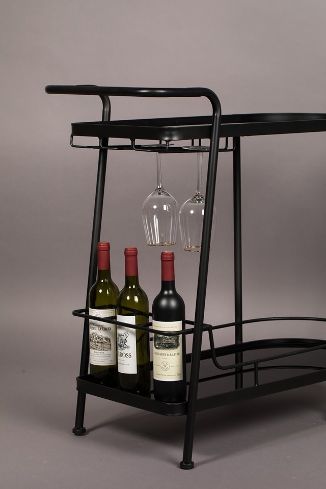Een trolley als mini-bar voor je drankenvoorraad